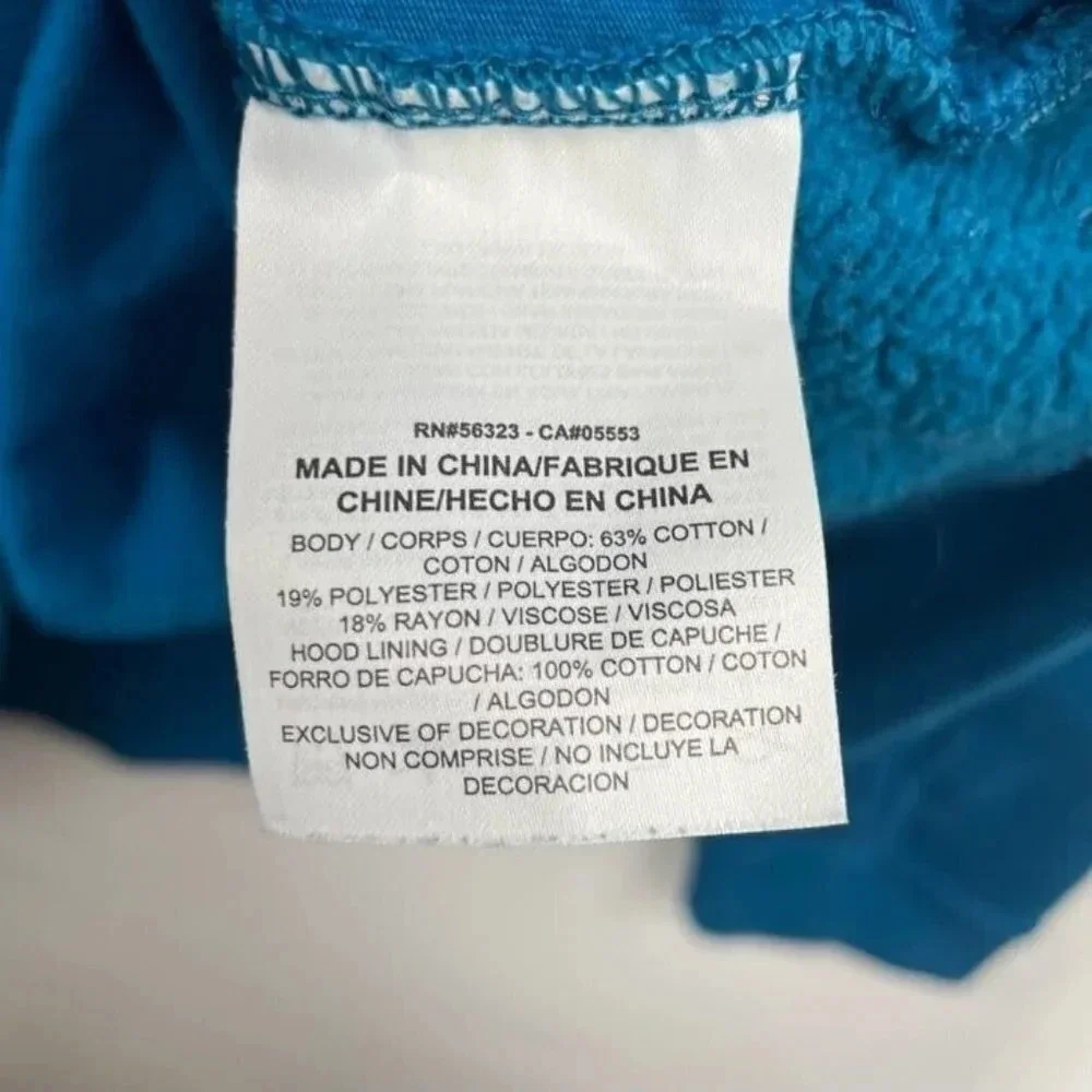 Nike Women's Funnel Neck Long Sleeve Logo Hoodie‎ Size M
